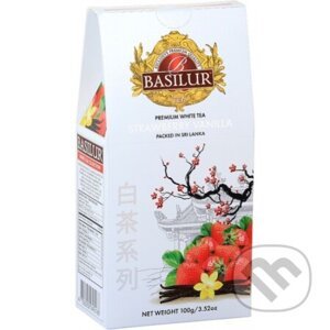 BASILUR White Tea Strawberry Vanilla 100g - Bio - Racio