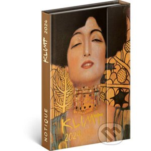 Týždenný magnetický diár Gustav Klimt 2024 - Presco Group