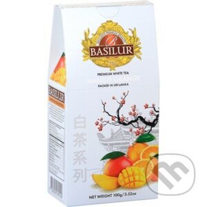 BASILUR White Tea Mango Orange 100g - Bio - Racio