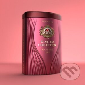 BASILUR Wine Tea Majestic Red plech 75g - Bio - Racio