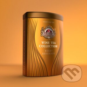 BASILUR Wine Tea Berry Serenade plech 75g - Bio - Racio