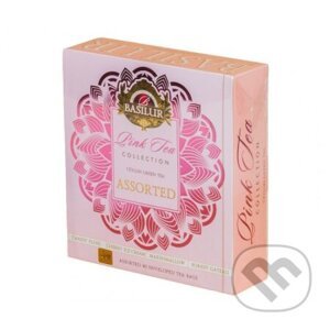BASILUR Gift Pink Tea Assorted 40ks - Bio - Racio