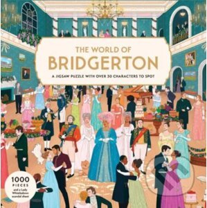 Add to Wishlist The World of Bridgerton 1000 Piece Puzzle: A 1000-piece jigsaw puzzle with over 30 characters to spot - Laurence King Publishing