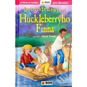 Dobrodružství Huckleberryho Finna - Olga M. Yuste, Marifé González (Ilustrátor), Mark Twain