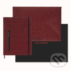 Moleskine - zberateľský set Shine červený v darčekovej krabici - Moleskine