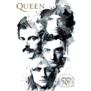 Oficiálny nástenný kalendár 2024: Queen - Queen