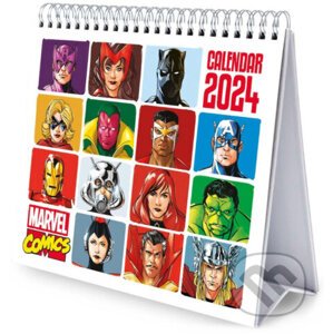 Oficiálny stolový kalendár 2024 Marvel Comics: Icons