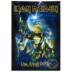 Textilný banner - vlajka na stenu Iron Maiden: Live After Death - Iron Maiden