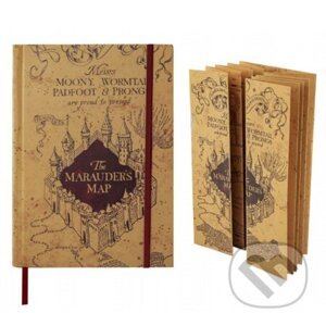 Zápisník Harry Potter - Záškodnícka mapa - Fantasy