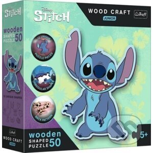 Wood Craft Junior puzzle Lilo & Stitch - Trefl