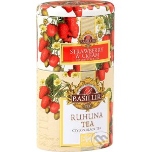 BASILUR 2v1 Strawberry & Ruhunu plech 50g & 75g - Bio - Racio
