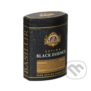 BASILUR Black Essence Coffee Caramel plech 100g - Bio - Racio