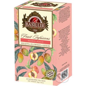 BASILUR Fruit Mango & Peach 20x2g - Bio - Racio