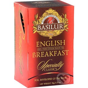 BASILUR Specialty English Breakfast papier 20x2g - Bio - Racio
