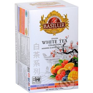 BASILUR White Tea Assorted 20x1,5g - Bio - Racio