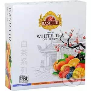 BASILUR White Tea Assorted přebal 40x1,5g - Bio - Racio