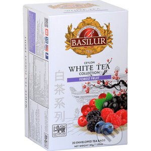 BASILUR White Tea Forest Fruit 20x1,5g - Bio - Racio