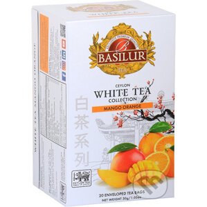 BASILUR White Tea Mango Orange 20x1,5g - Bio - Racio