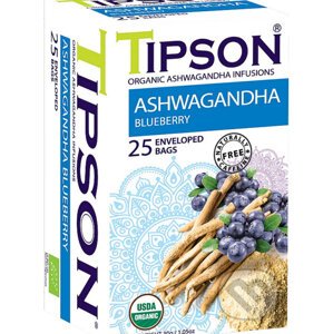 TIPSON BIO Ashwagandha Blueberry 25x1,2g - Bio - Racio