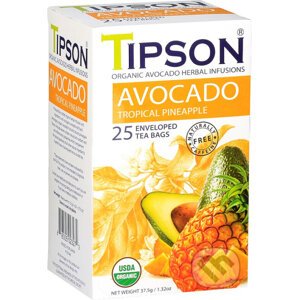 TIPSON BIO Avocado Tropical Pineapple 25x1,5g - Bio - Racio