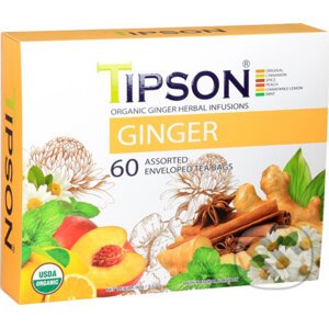 TIPSON BIO Ginger Assorted 60x1,5g - Bio - Racio