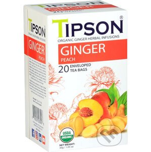 TIPSON BIO Ginger Peach 20x1,5g - Bio - Racio