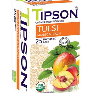 TIPSON BIO Tulsi Mango & Peach 25x1,2g - Bio - Racio