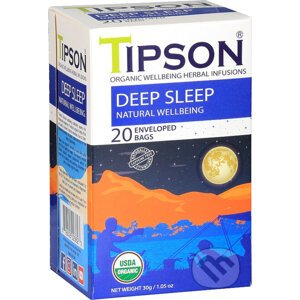 TIPSON BIO Wellbeing Deep Sleep 20x1,5g - Bio - Racio