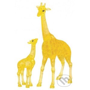 Puzzle 3D Crystal Žirafa s mládětem - Matyska