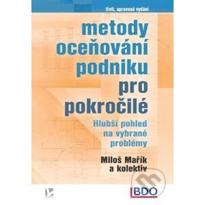Metody oceňování podniku pro pokročilé - Miloš Mařík