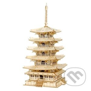 Puzzle 3D Pětipatrová pagoda... - Robotime