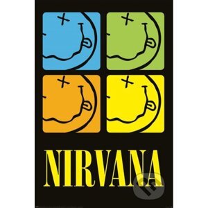 Plagát Nirvana: Smiley Squares - Nirvana