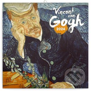 Poznámkový kalendář Vincent van Gogh 2024 - Notique