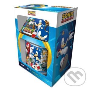 Sonic Darčekový set (hrnček + kľúčenka) - EPEE