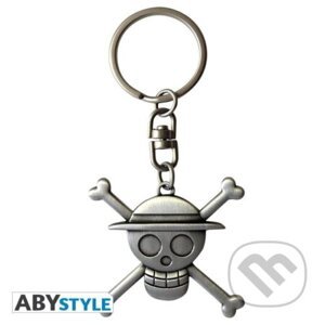 One Piece Kľúčenka kovová - Skull Luffy - ABYstyle