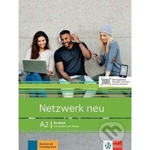 Netzwerk neu A2. Kursbuch mit Audios und Videos - Stefanie Dengler