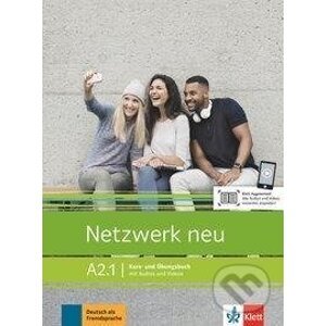 Netzwerk neu A2.1. Kurs- und Übungsbuch mit Audios und Videos - Stefanie Dengler