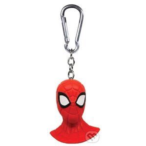 Prívesok na kľúče s karabinou Marvel - Spiderman: Hlava Spidermana - Spiderman