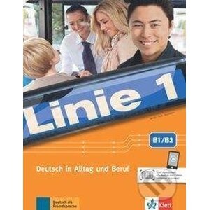 Linie 1, B1+/B2. Kurs- und Übungsbuch mit Audios und Videos - Ulrike Moritz