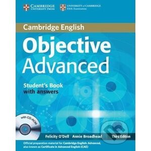 Objective Advanced 3rd Edn: SB w Ans w CD-ROM - Felicity O´Dell