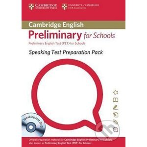 Speaking Test Preparation Pack: Preliminary English Test for Schools with DVD - Cambridge University Press