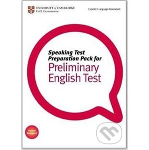 Speaking Test Preparation Pack: Preliminary English Test with DVD - Cambridge University Press
