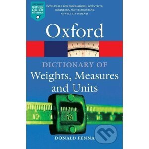 DICT OF WEIGHTS MEASURES & UNI - Oxford University Press