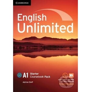 English Unlimited Starter Coursebook with E-Portfolio and Online Workbook Pack - Adrian Doff