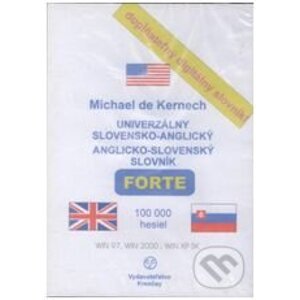 CD-ROM Univerzálny slovensko-anglický anglicko-slovenský slovník FORTE - Michael de Kernech