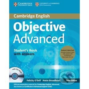 Objective Advanced Student's Book Pack (Student's Book with Answers with CD-ROM and Class Audio CDs (2)), 3rd - Felicity O´Dell