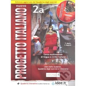 Nuovo Progetto italiano 2a Libro dello Studente + quaderno degli esercizi + DVD video + CD Audio 1 - Telis Marin