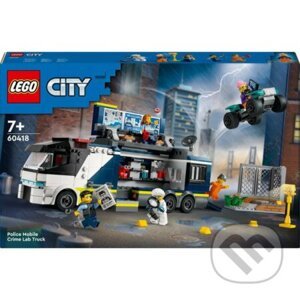 LEGO® City 60418 Mobilné kriminalistické laboratórium policajtov - LEGO