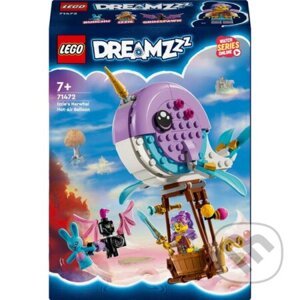 LEGO® DREAMZzz™ 71472 Izzie a jej teplovzdušný balón v tvare narvala - LEGO