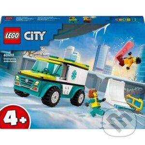LEGO® City 60403 Sanitka a snowbordista - LEGO